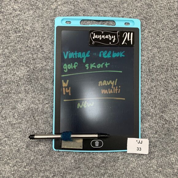 Vintage Reebok Shorts Women 14 Multi Madras Slash Pocket High Rise Retro Culotte - Picture 11 of 12